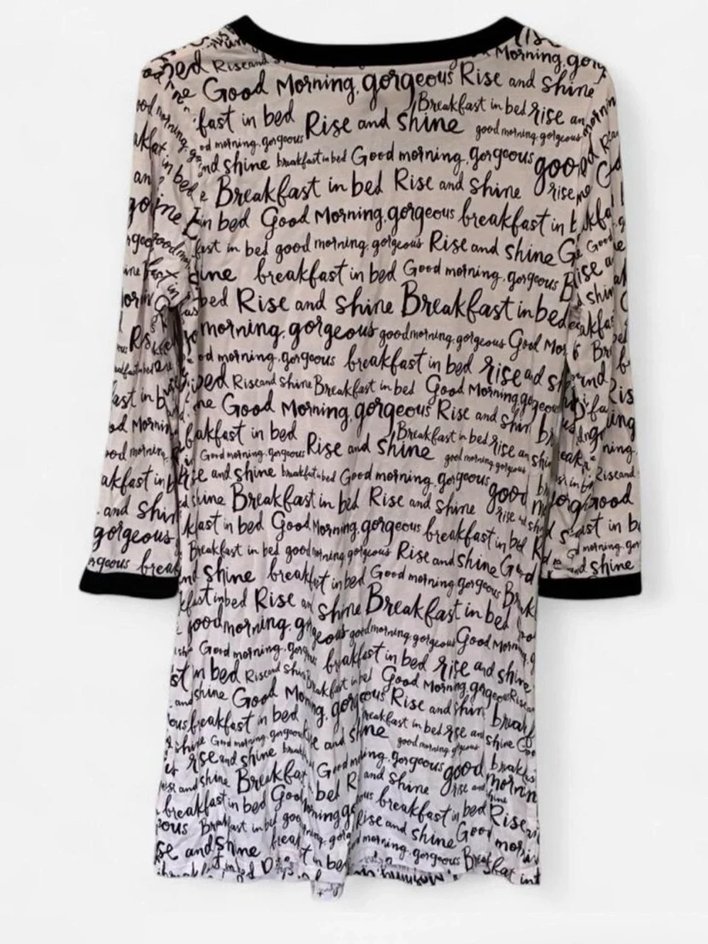 kate spade New York chemise sleep shirt dream a little dream size small